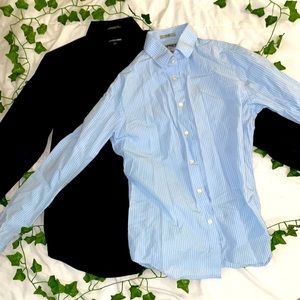 4 express design studio dress shirts